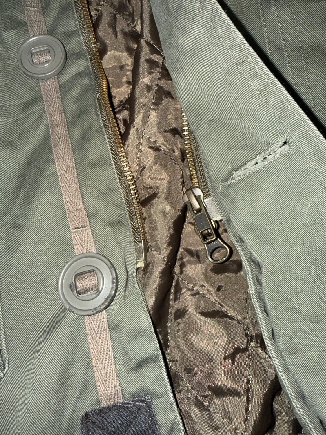 BACK NUMBER vintage military jacket 상품이미지4