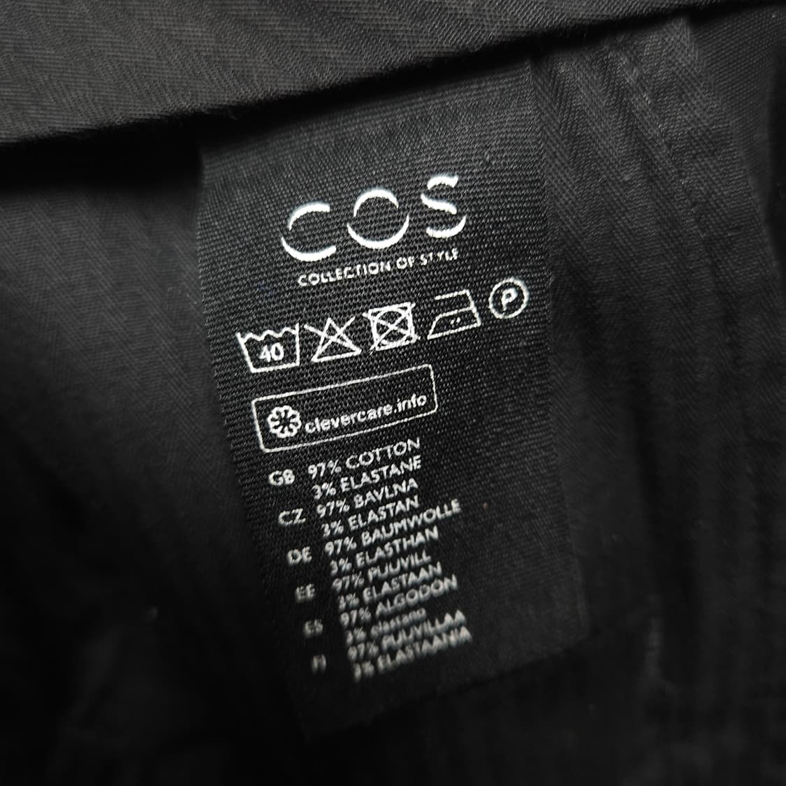 30-31 ) COS 남성 슬림핏 팬츠 상품이미지4