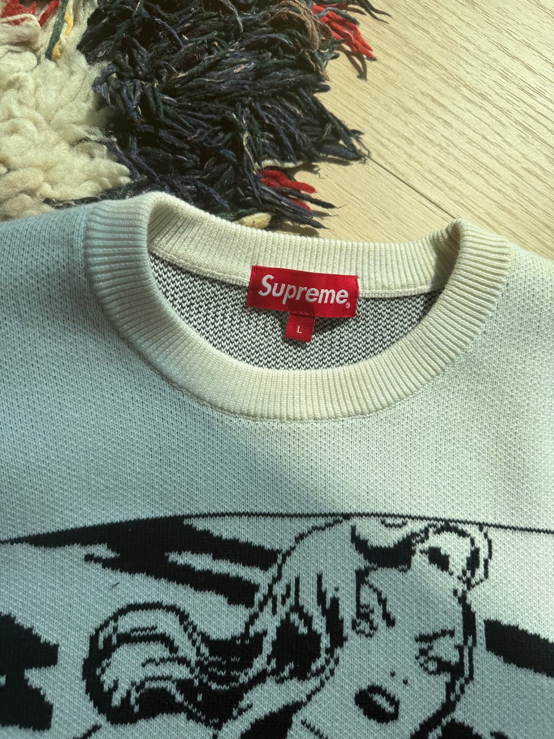 [L] 슈프림 2015 Solver Problem 스웨터 상품이미지3