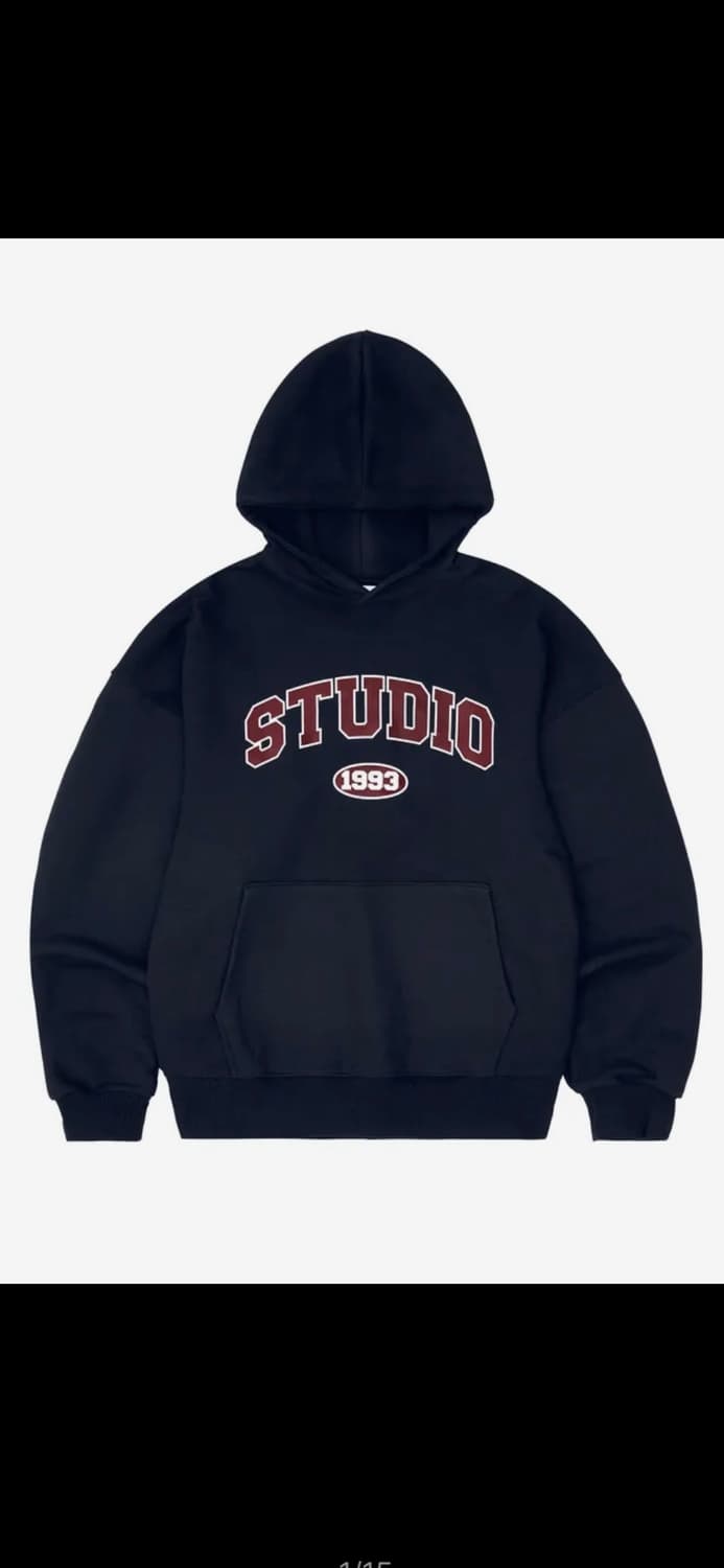 1993 스튜디오 후드티 상품이미지1