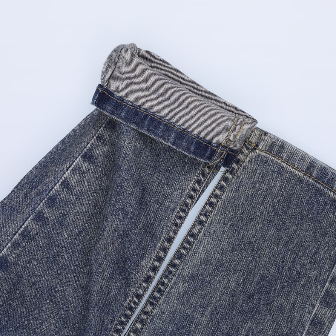 [42] 베네통 여성 스키니 데님팬츠 1217H1 상품이미지9