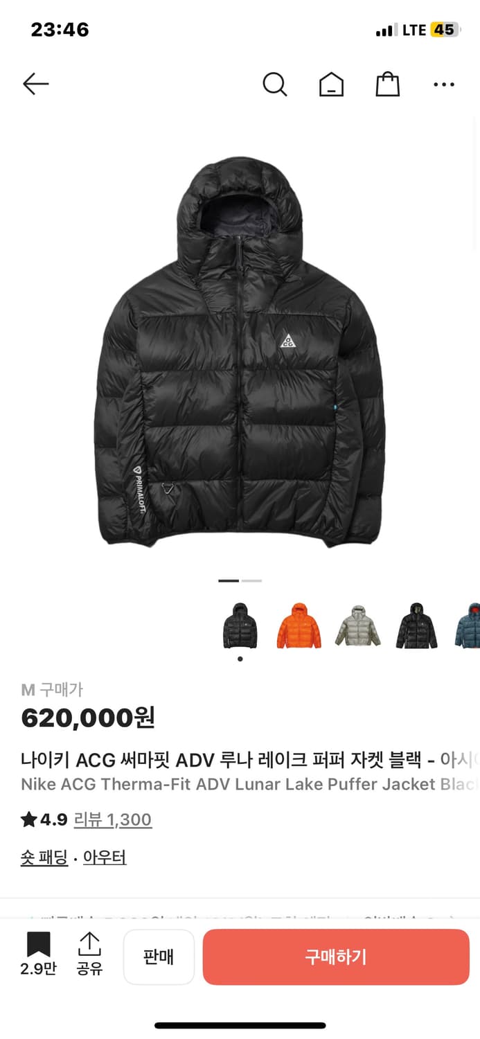 나이키 acg 써마핏 루나레이크M 상품이미지2