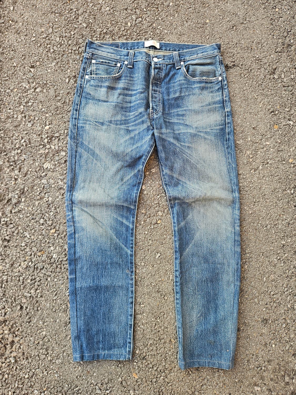 00’s 리바이스 501 중청 데님 36/32 상품이미지2