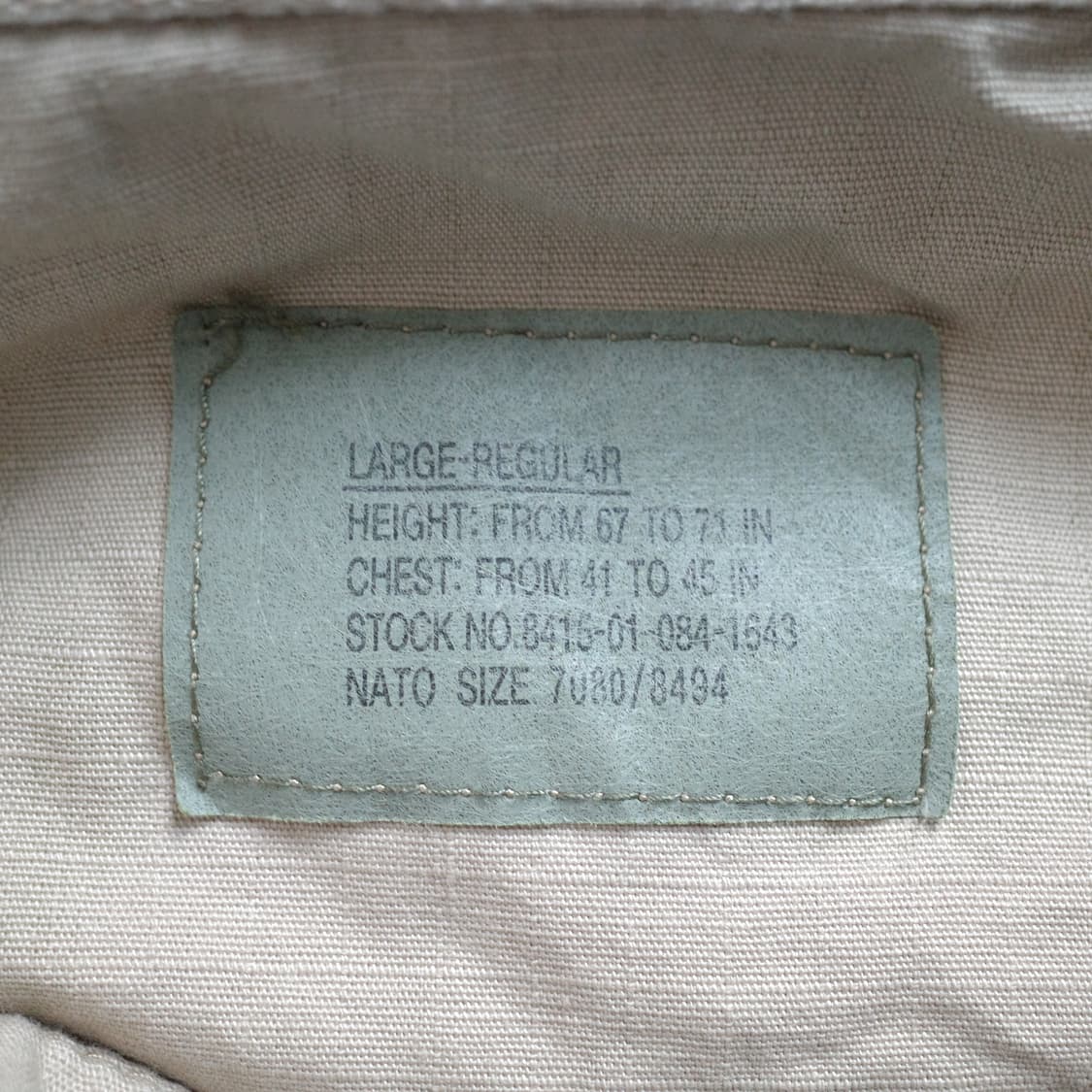 90s 미군 사막 삼색 데저트 BDU 자켓 L-R 상품이미지5