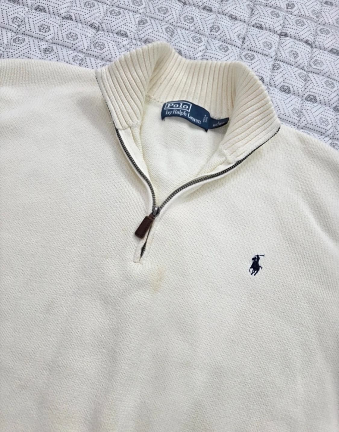 폴로 랄프로렌 남성 반집업 니트 100 상품이미지5