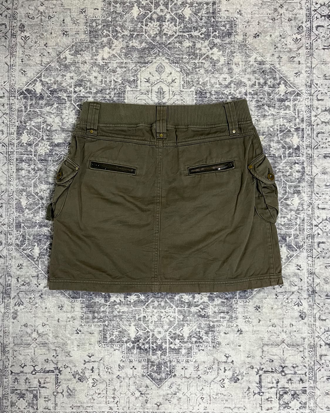 00's Grunge Cargo Mini Skirt 상품이미지4