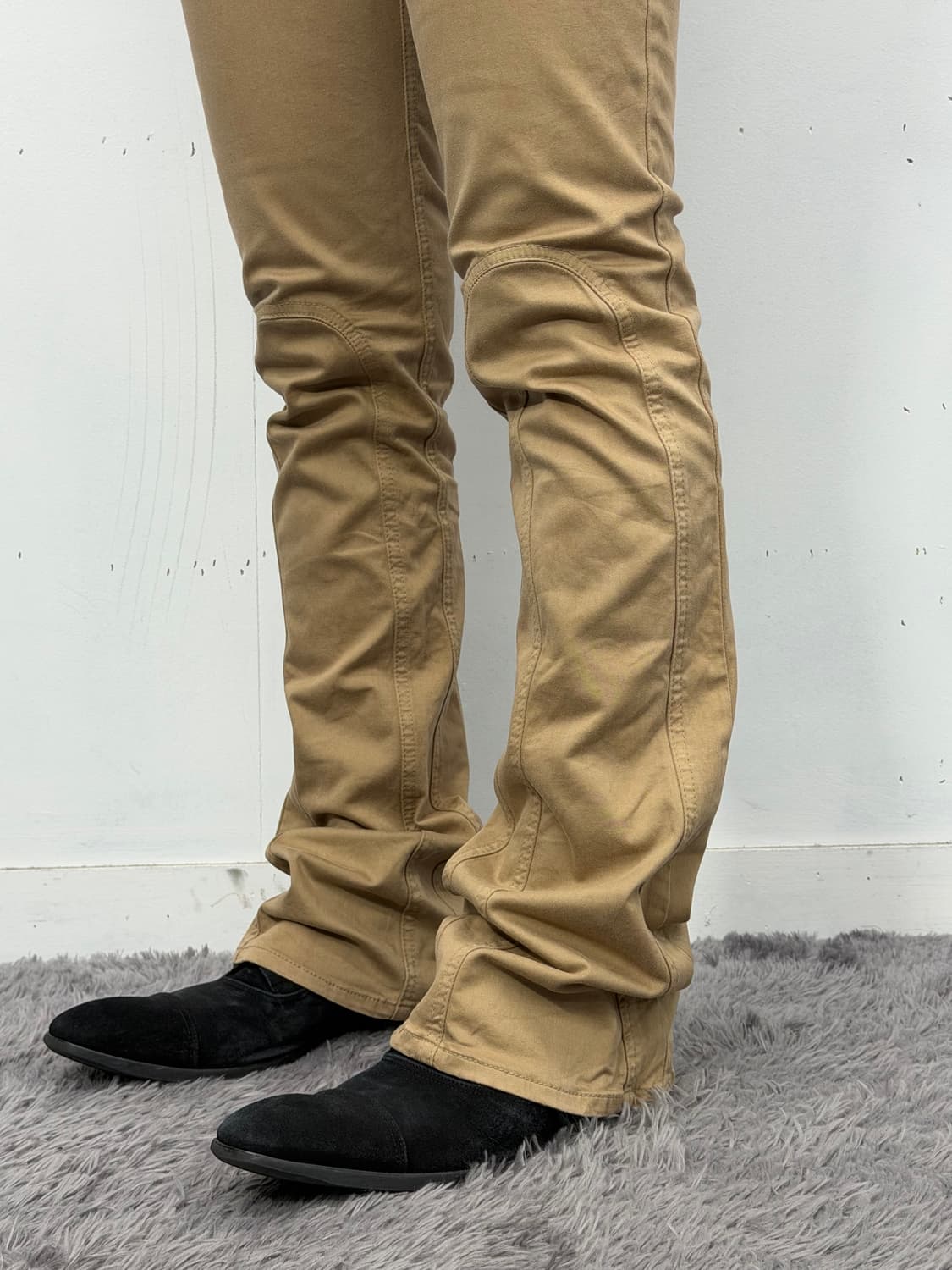 Share Spirit panel boot-cut pants 상품이미지4