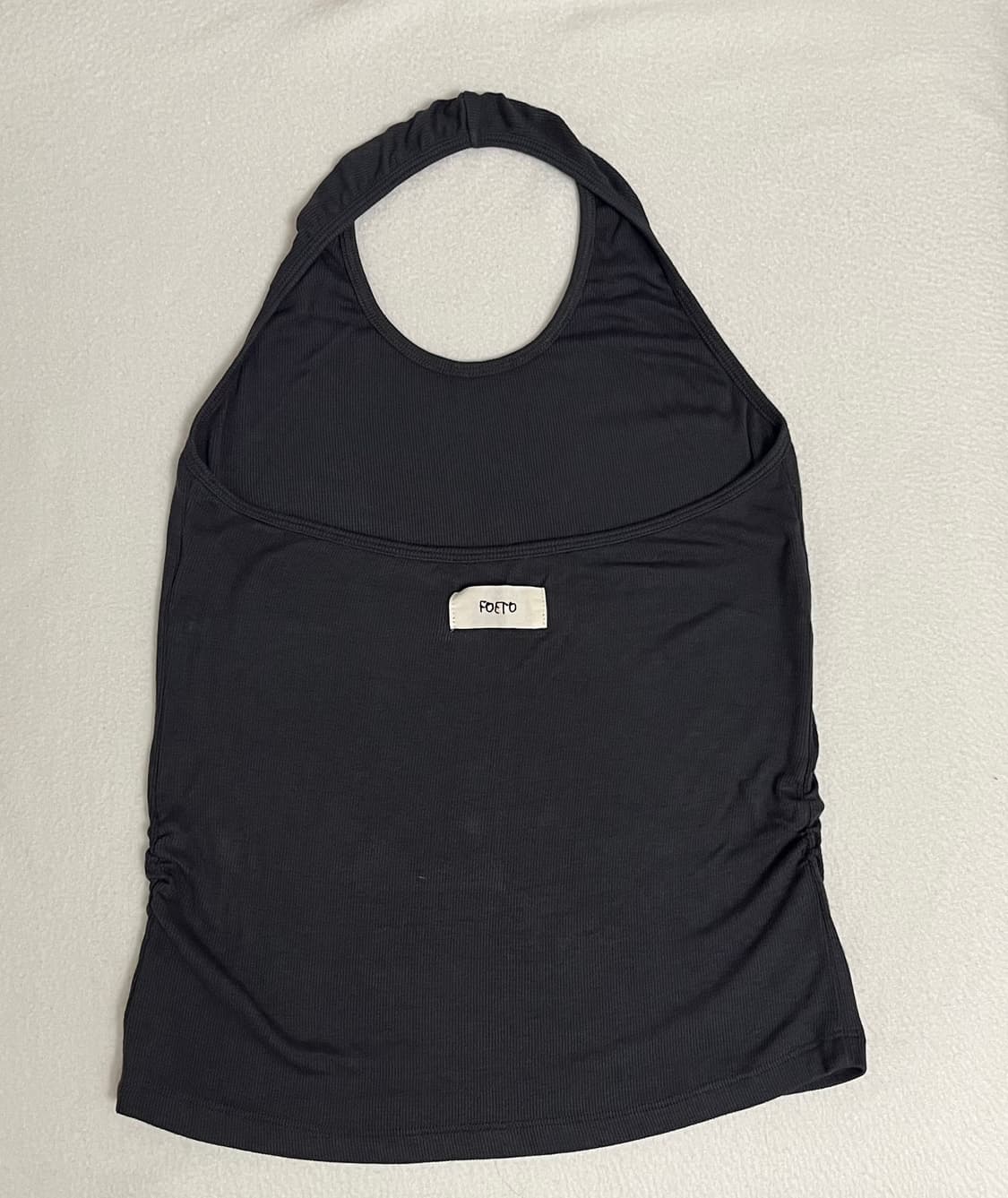 foeto all round halter sleeveless 차콜 상품이미지2