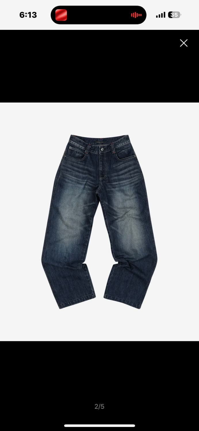 DAMA PATCHED SEMI BAGGY DENIM PANT 상품이미지2