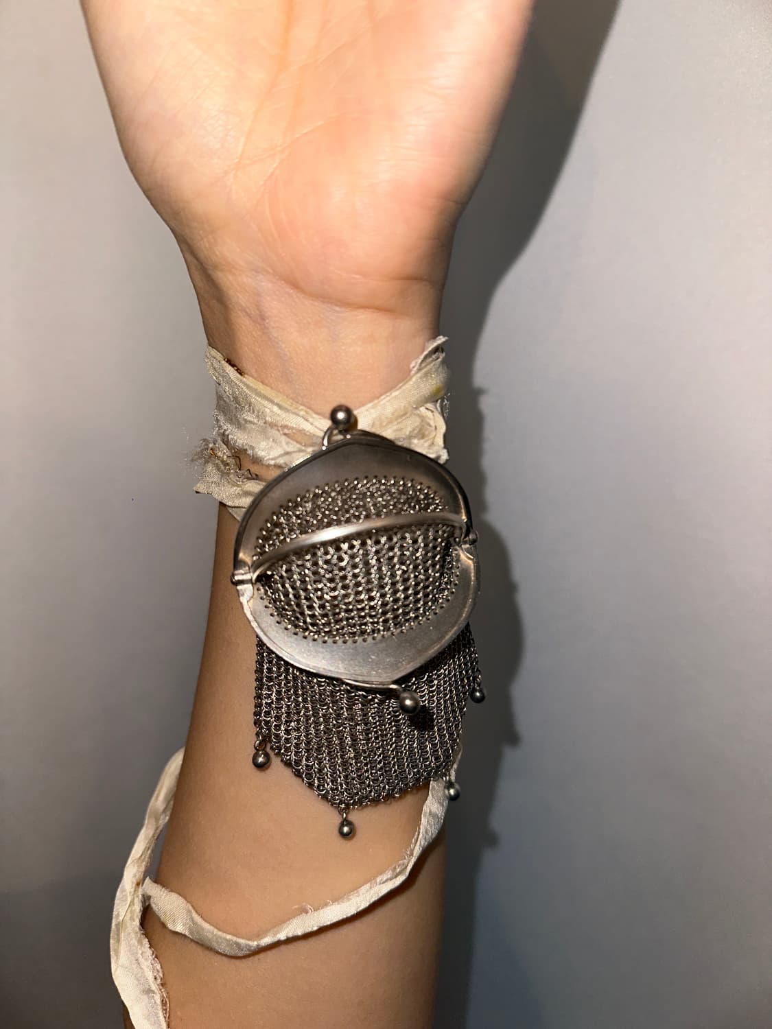 French Coin Silver Chain Purse 상품이미지5