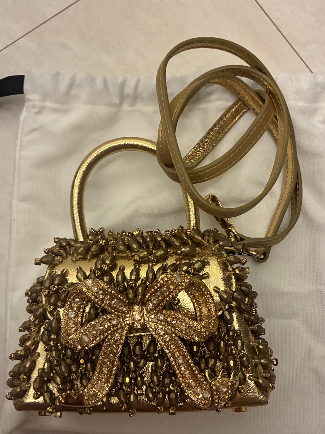 셀프포트레이트 마이크로 보우 백 상품이미지7