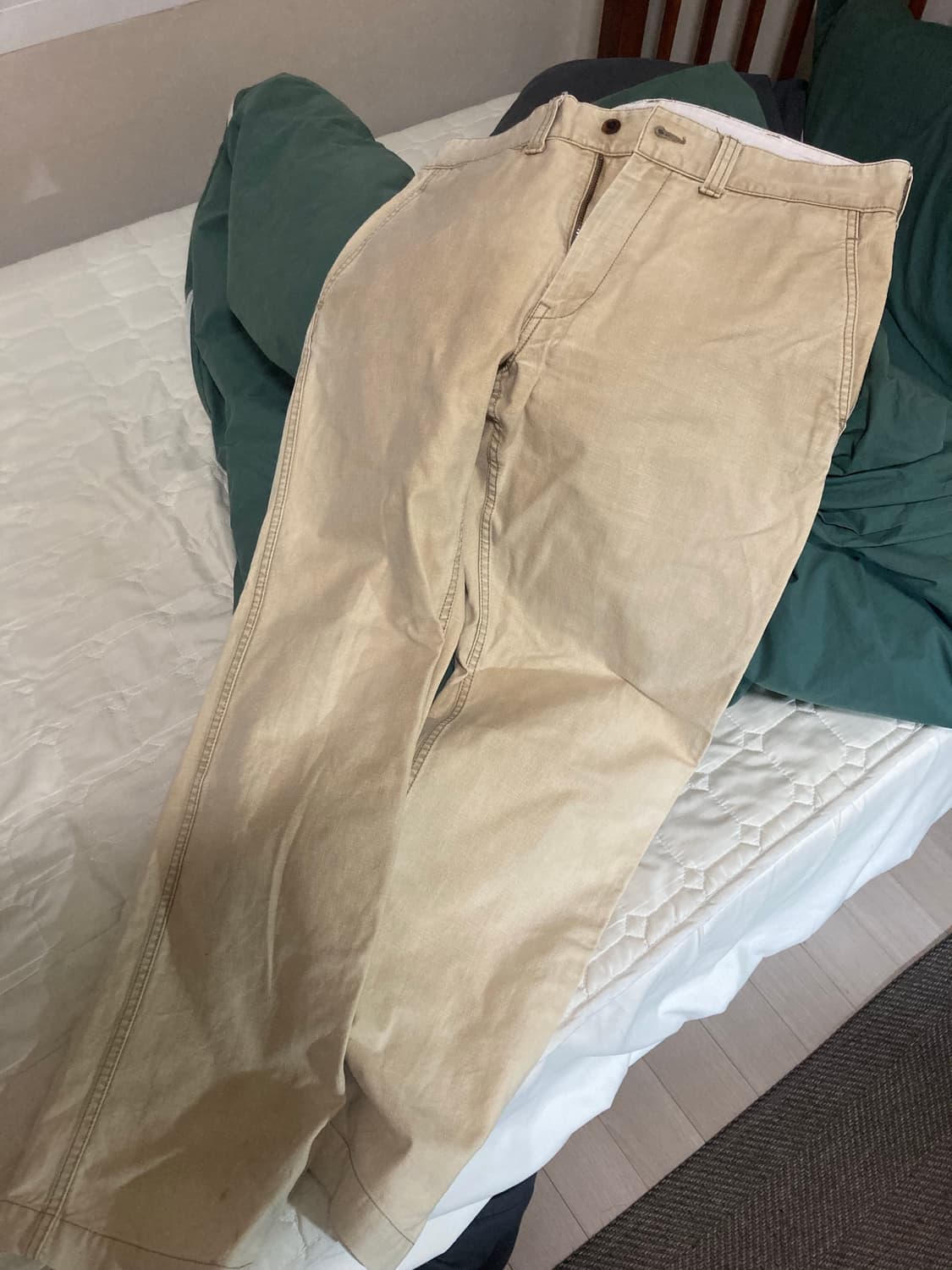 꼼데 옴므 베이지 치노팬츠 L 상품이미지4