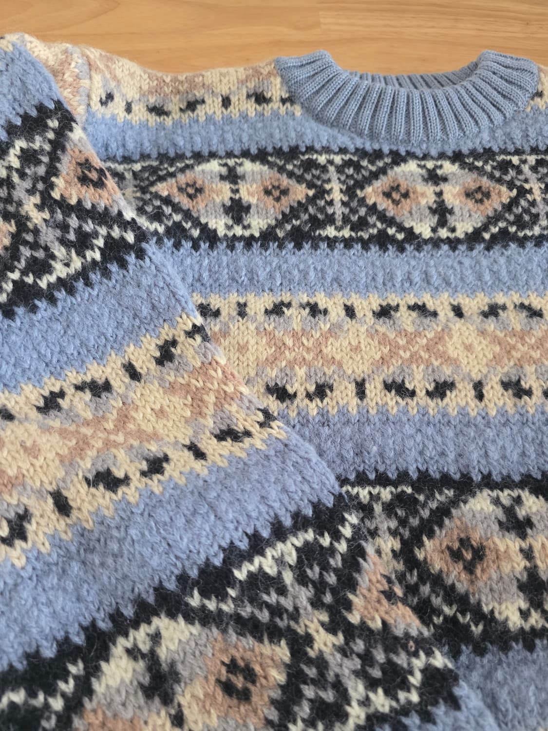 Herb Soap 패어아일 패턴 니트 상품이미지4