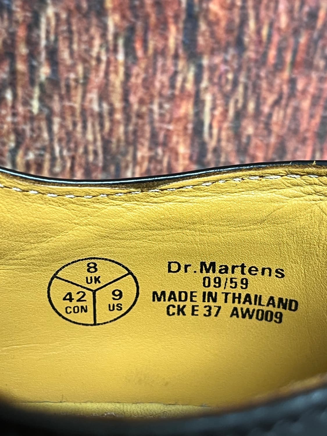 [42] 닥터마틴 3989 브로그 블랙 로퍼 상품이미지7