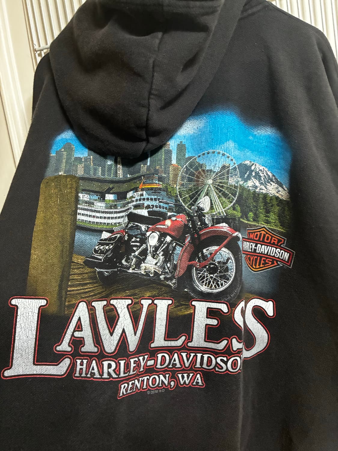 할리 데이비슨 후드집업 상품이미지3