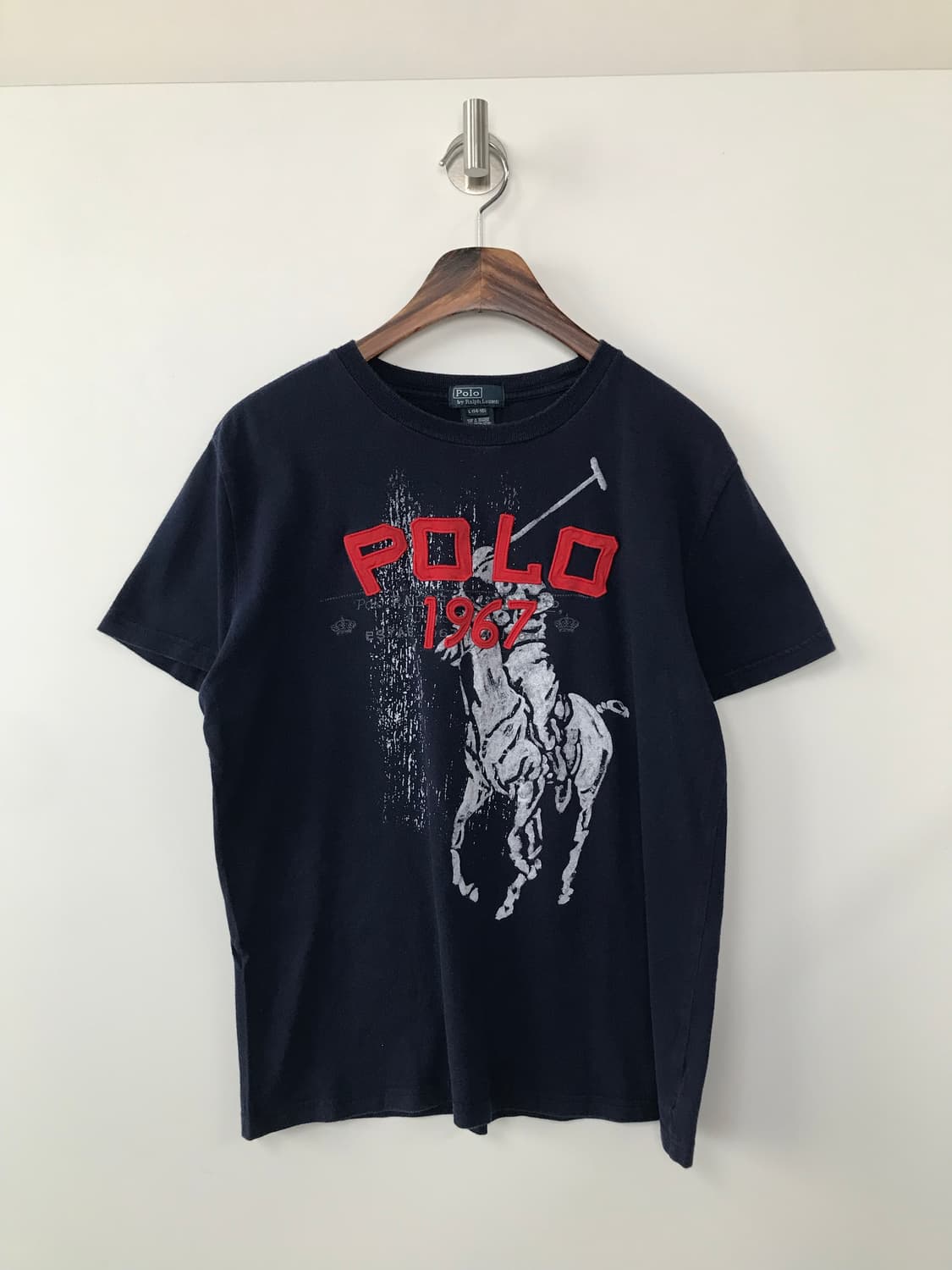 폴로 랄프로렌 빅포니 네이비 반팔 티셔츠  상품이미지2