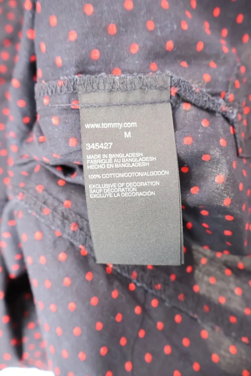 Tommy Hilfiger Dot Pattern Shirt 상품이미지8