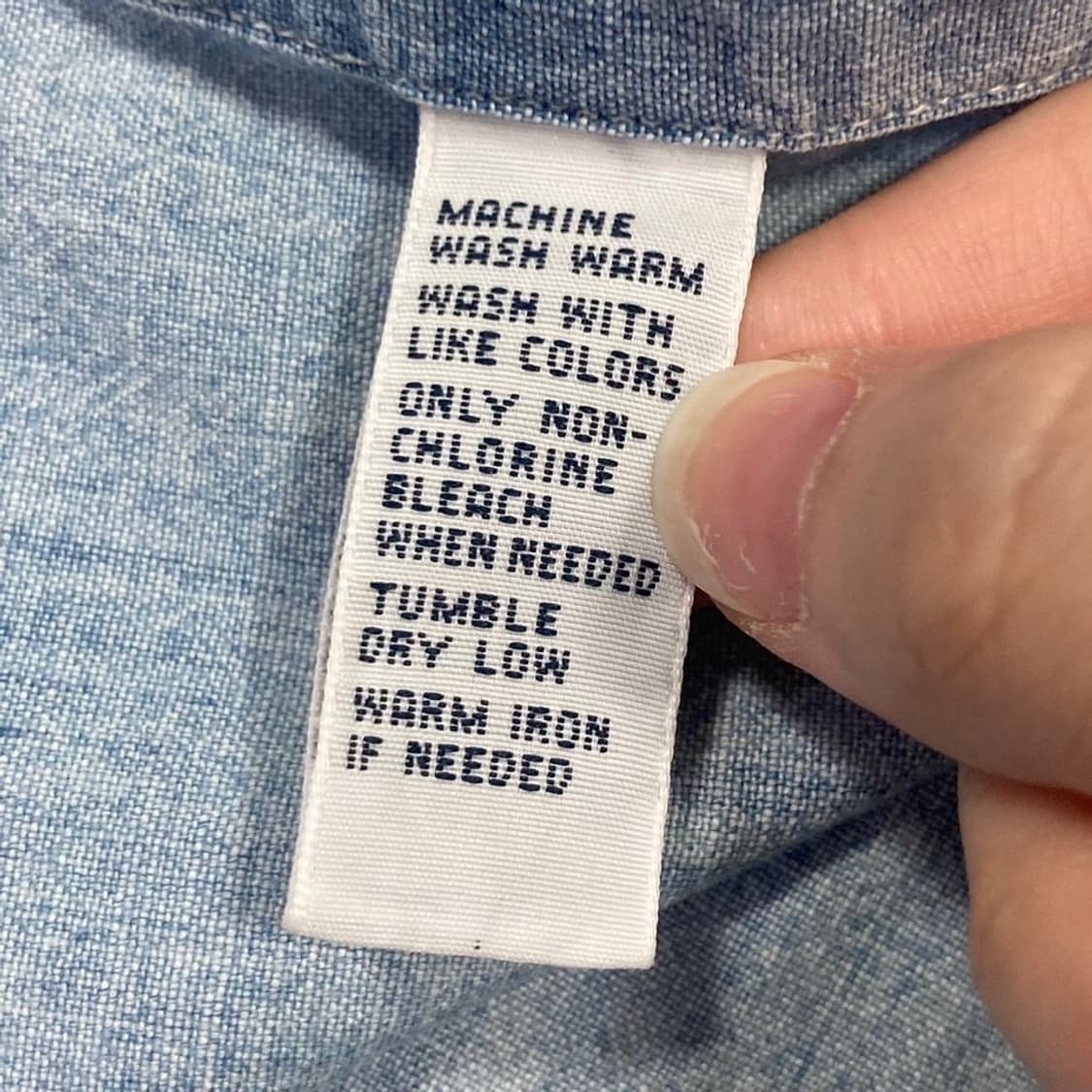 PoloRalphLauren 오버 워싱데님셔츠 상품이미지3