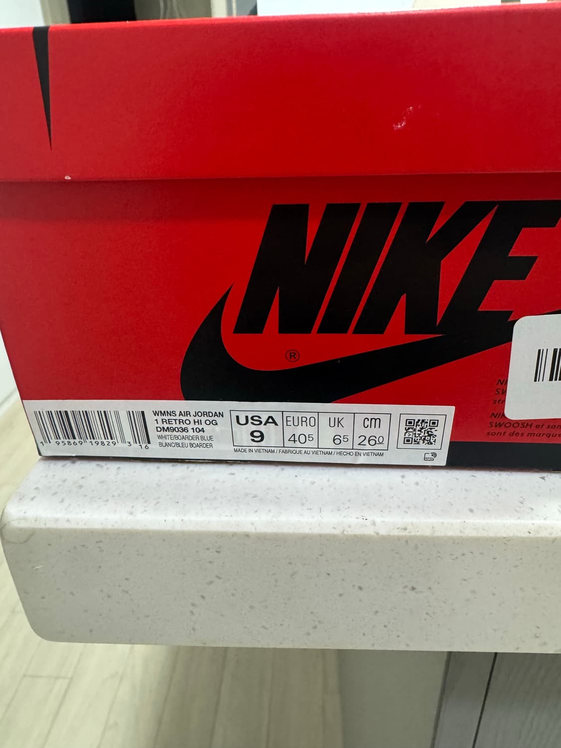 나이키 조던1 레트로 하이 데님 og 데님 (260) 상품이미지7