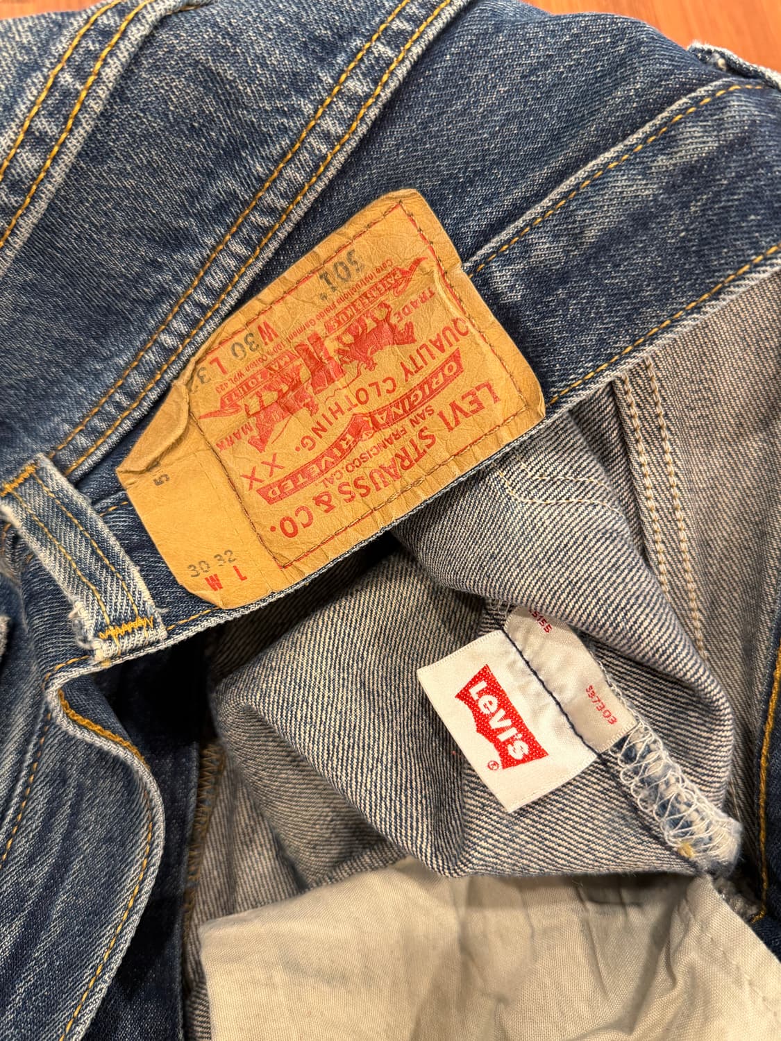 00s Levis 리바이스 501 빈티지 데님 팬츠 (30inch) 상품이미지8
