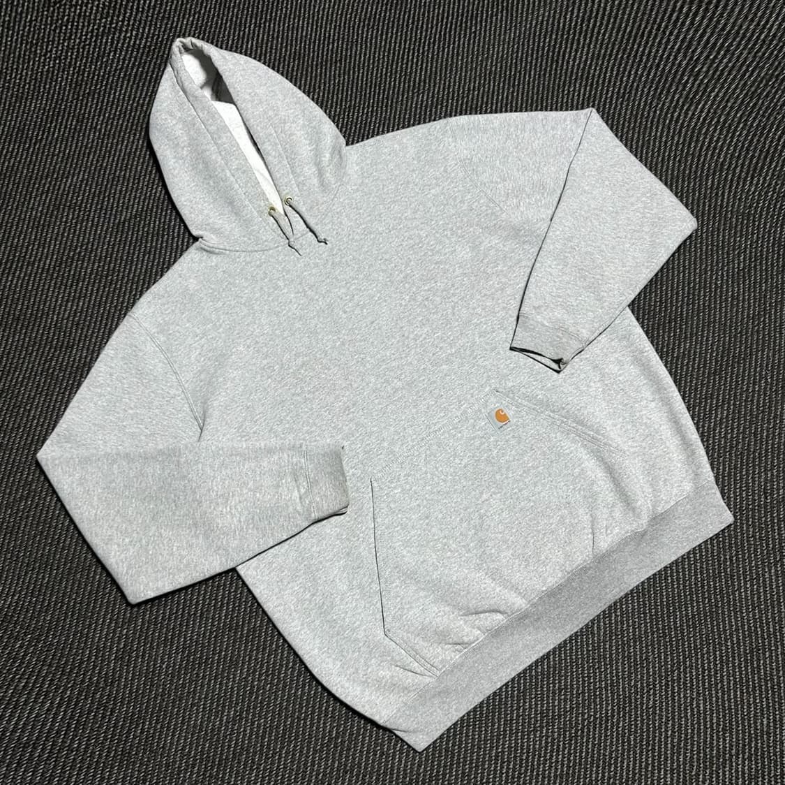 [XXL] Carhartt 칼하트 미드웨이트 기모 그레이 후드티 상품이미지4