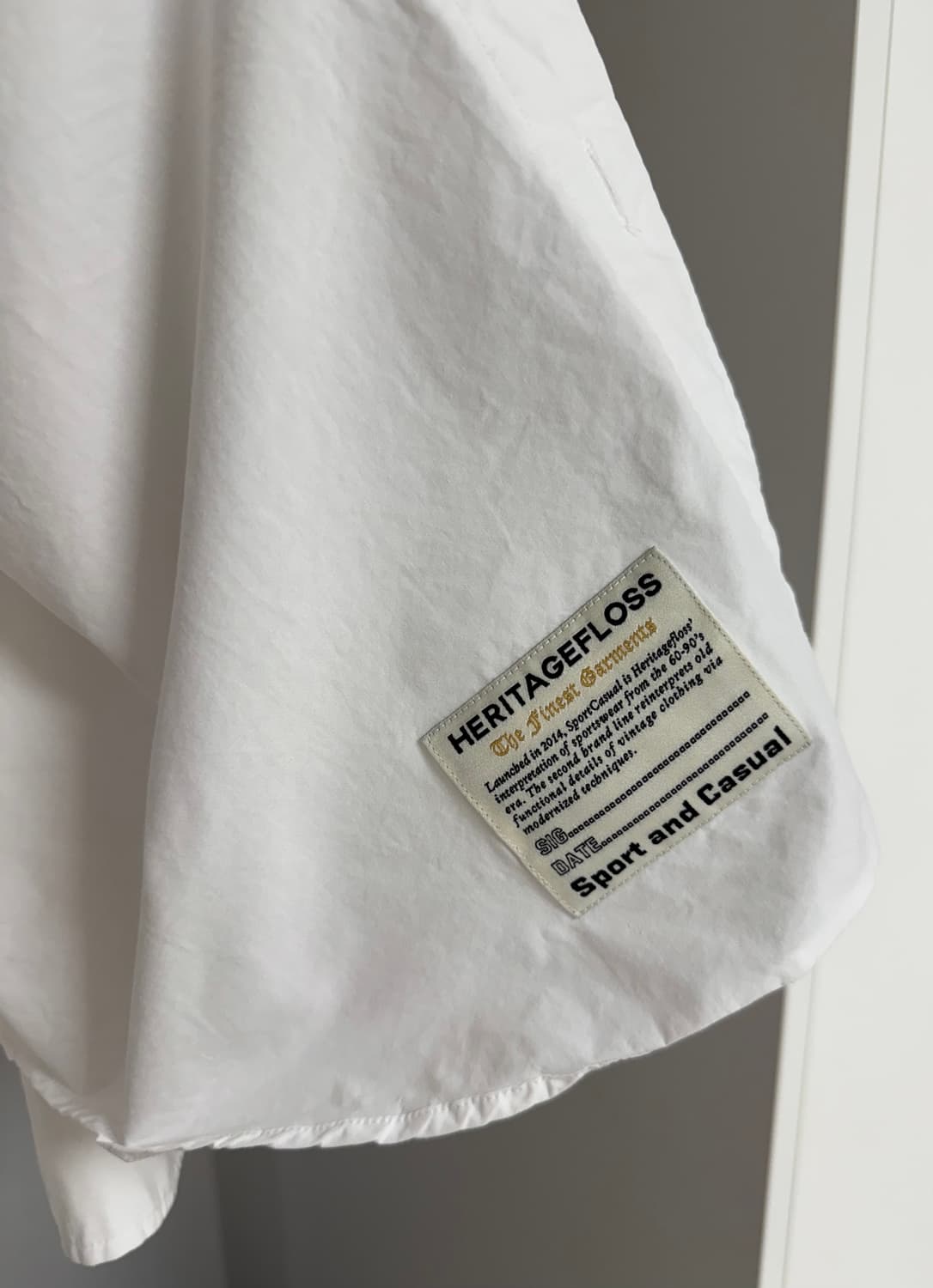 헤리티지플로스 셔츠 S 상품이미지4