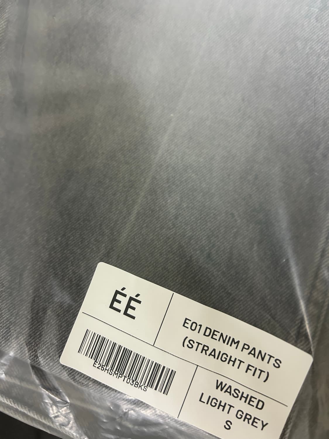 누마레 ee 워시드데님 라이트그레이 데님 상품이미지2