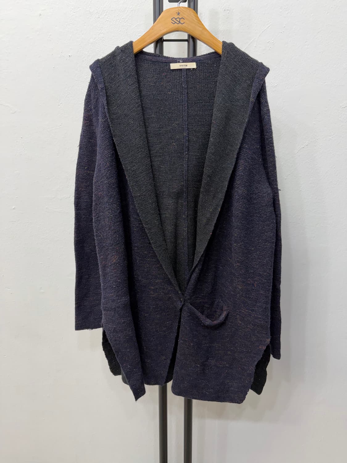 정품) SYSTEM 시스템 한섬 니트 가디건 자켓 90F 상품이미지1