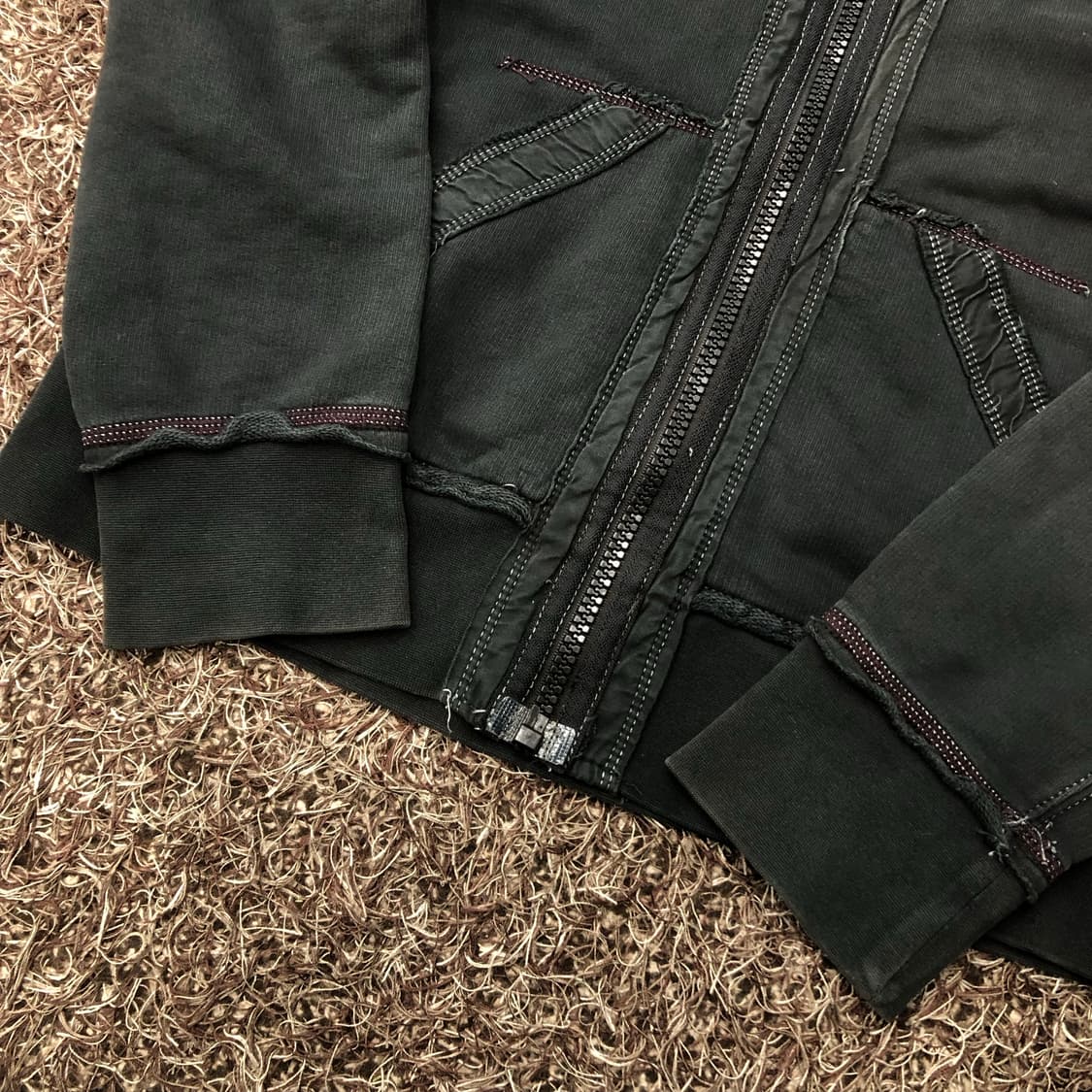 파라수코 Y2K 오리엔탈 풀집업 후드집업 상품이미지5