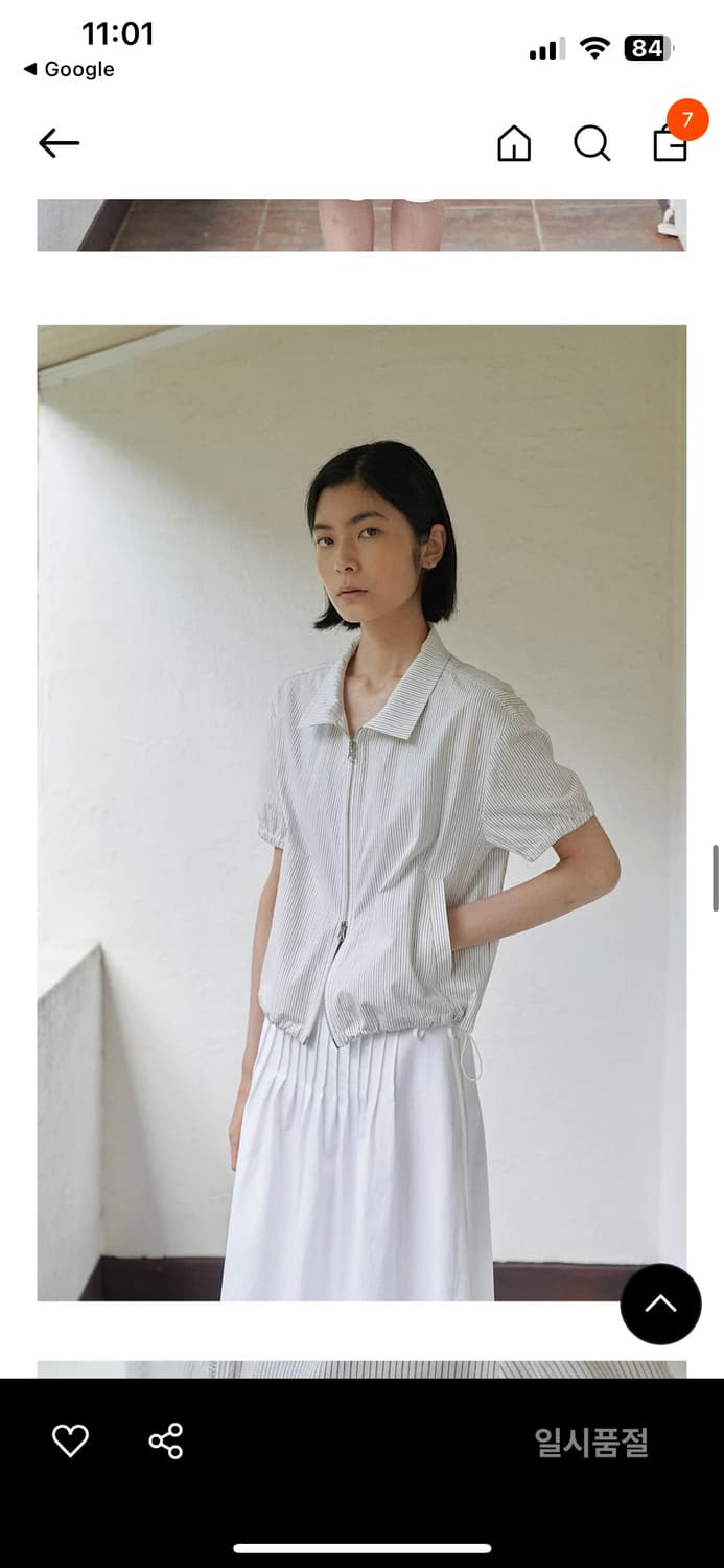 Lo61 villa stripe blouson 상품이미지6