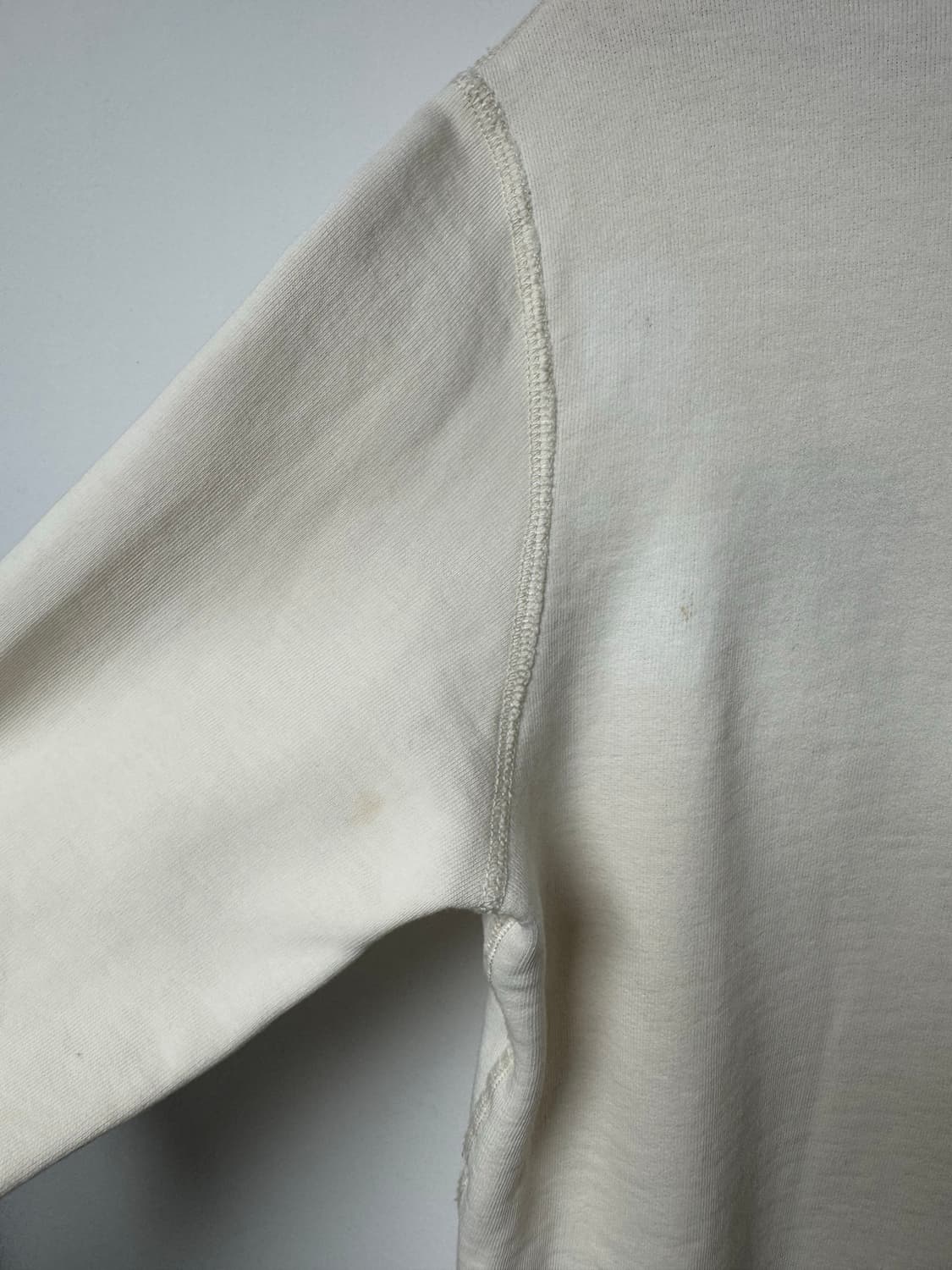 폴로 랄프로렌 team polo USA 빈티지 아이보리 기모 맨투맨 S 상품이미지7