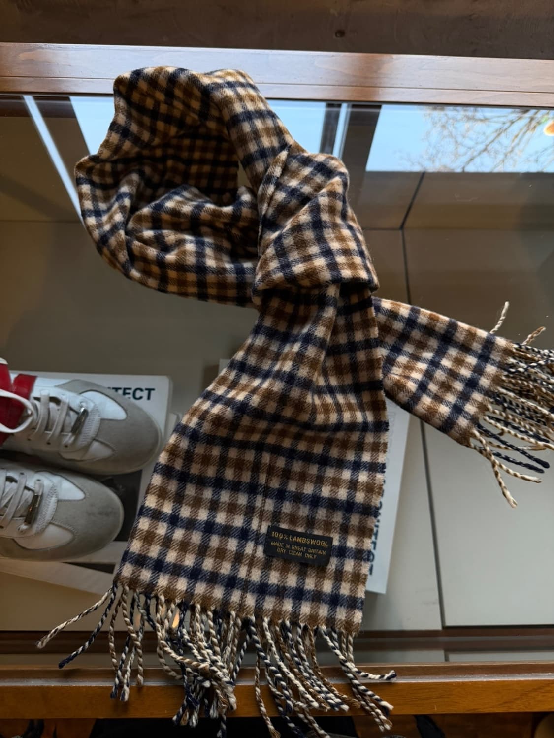 아쿠아스큐텀 램스울 머플러  상품이미지1