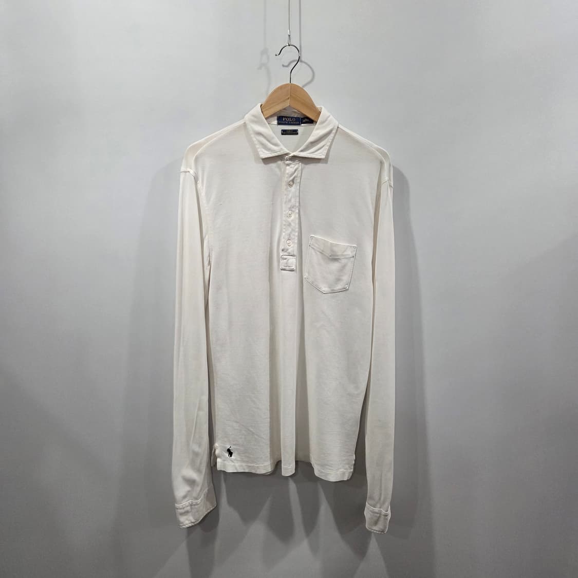 폴로랄프로렌 피케 카라 롱슬리브 L 상품이미지1