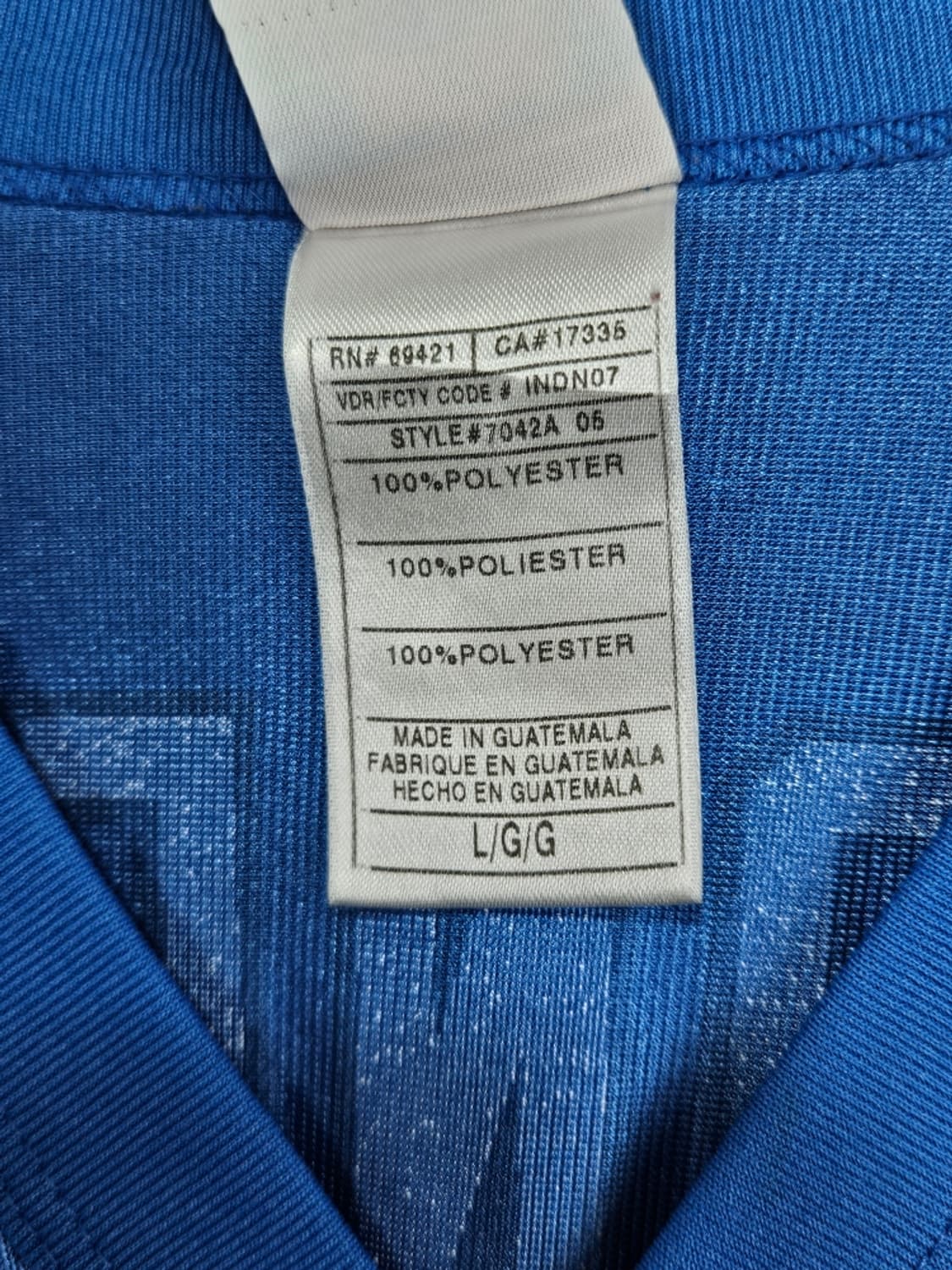 NFL 디트로이트 라이언즈 풋볼 져지 ( L ) / 11851 상품이미지8