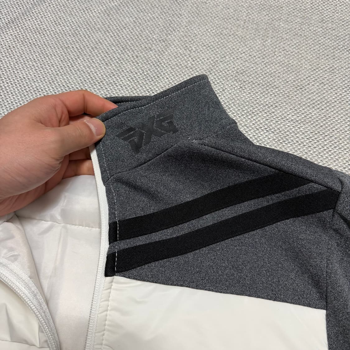 PXG 화이트 경량패딩 자켓 상품이미지3