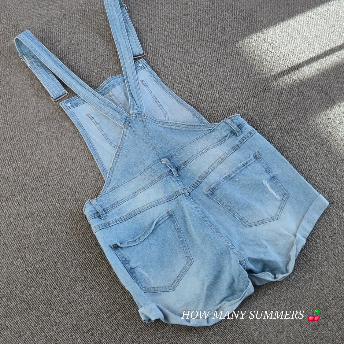 연청 반바지 멜빵 xs  상품이미지6