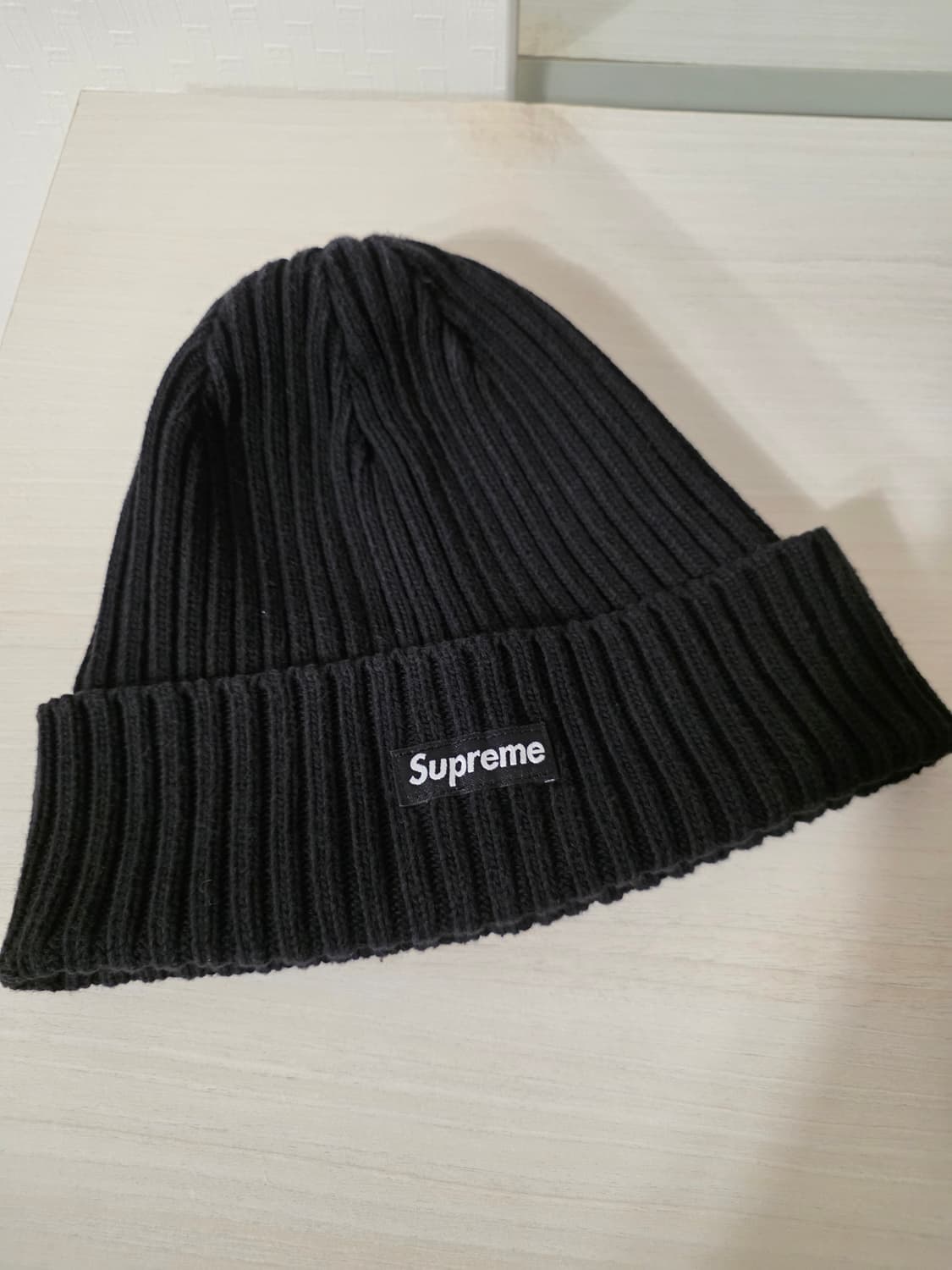슈프림 오버다이드 비니 블랙 상품이미지1