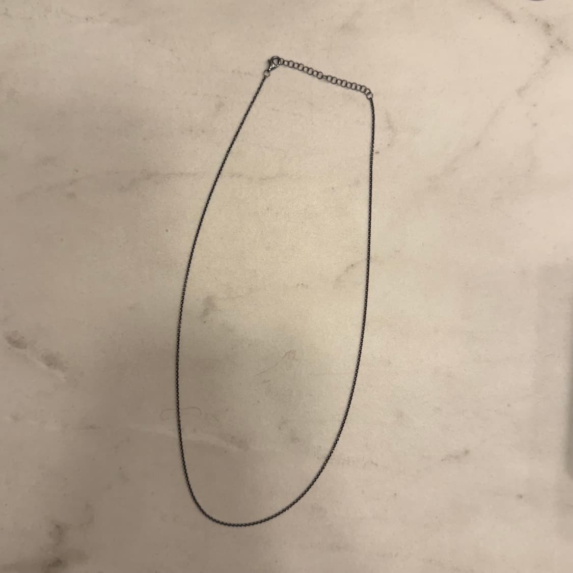 구이디 G-CTA01 BRUSHED SILVER 925 NECKLACE 상품이미지4