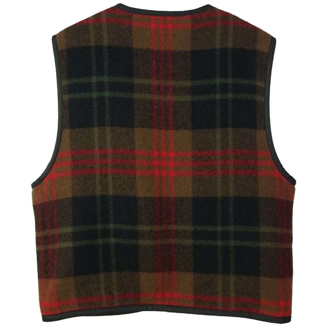 [제이크루] 타탄 체크 안감 보글이 모직 베스트 조끼 M20020 상품이미지3