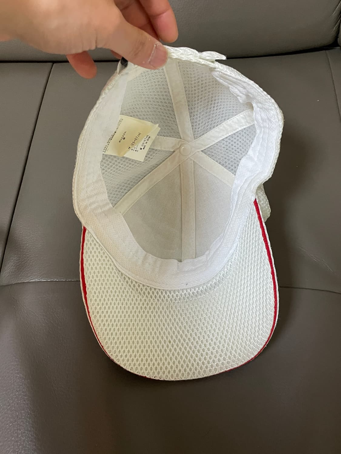 아식스 메쉬 로고 볼캡 J03653 상품이미지6