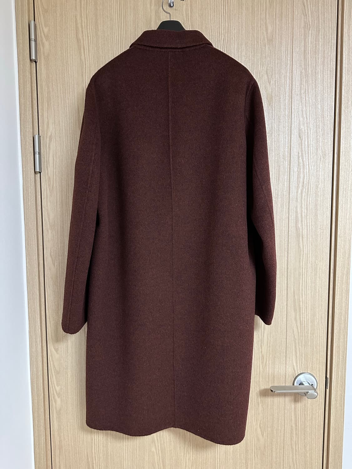 오르빗 아크네 채드 레드멜란지 핸드메이드 코트 (m) 상품이미지3