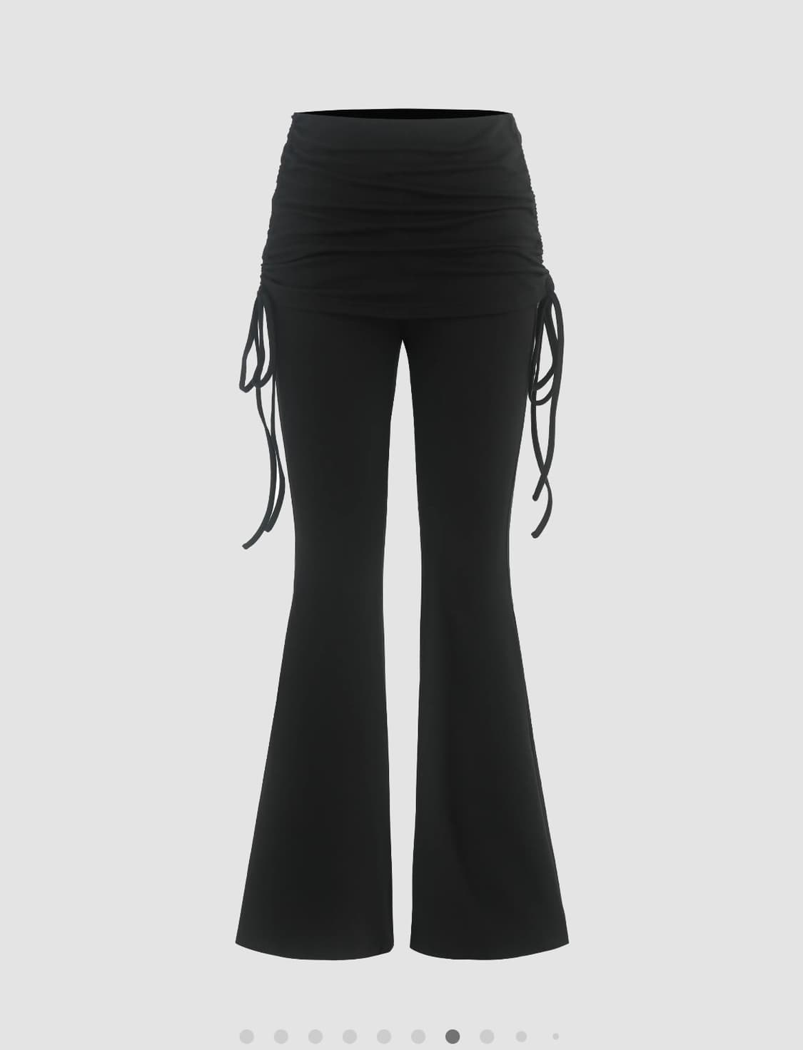 XXS) 샵사이다 플래어 팬츠 상품이미지4