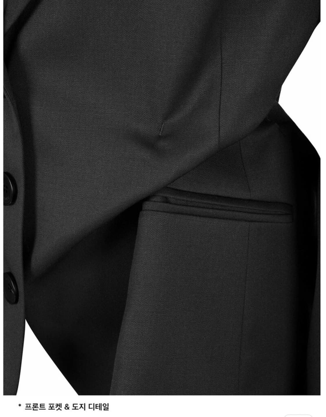 킴지수 도지 핀치드 오버사이즈 테일러드 자켓 다크 그레이 상품이미지7