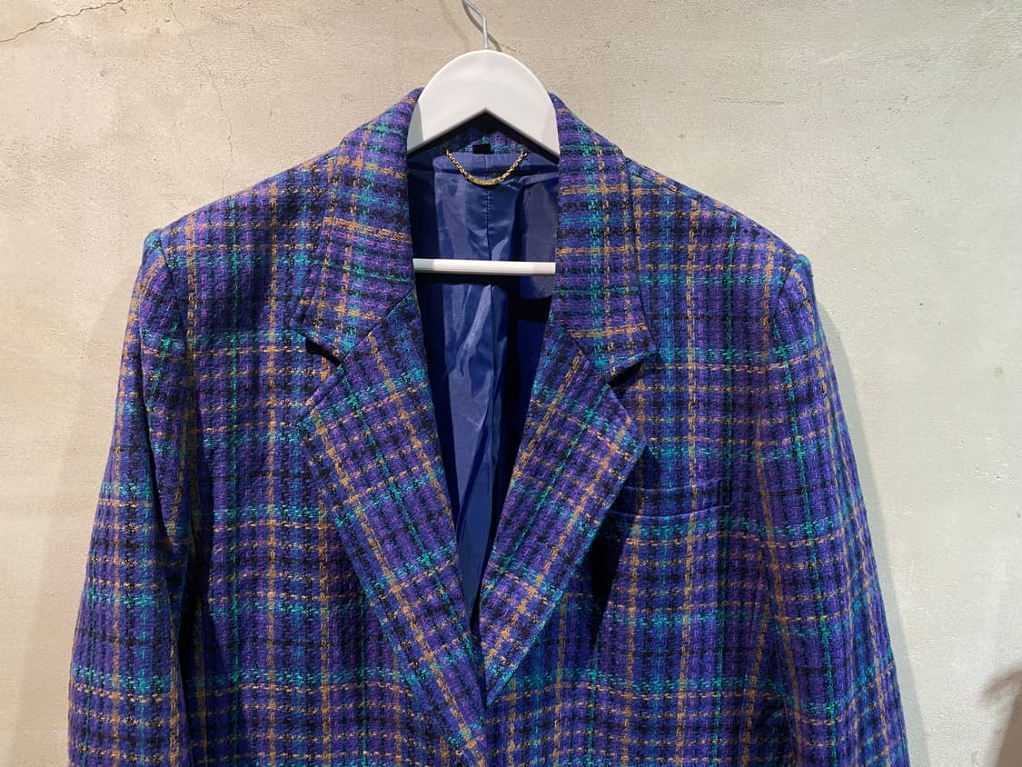 일본 빈티지 퍼플 자켓  상품이미지2