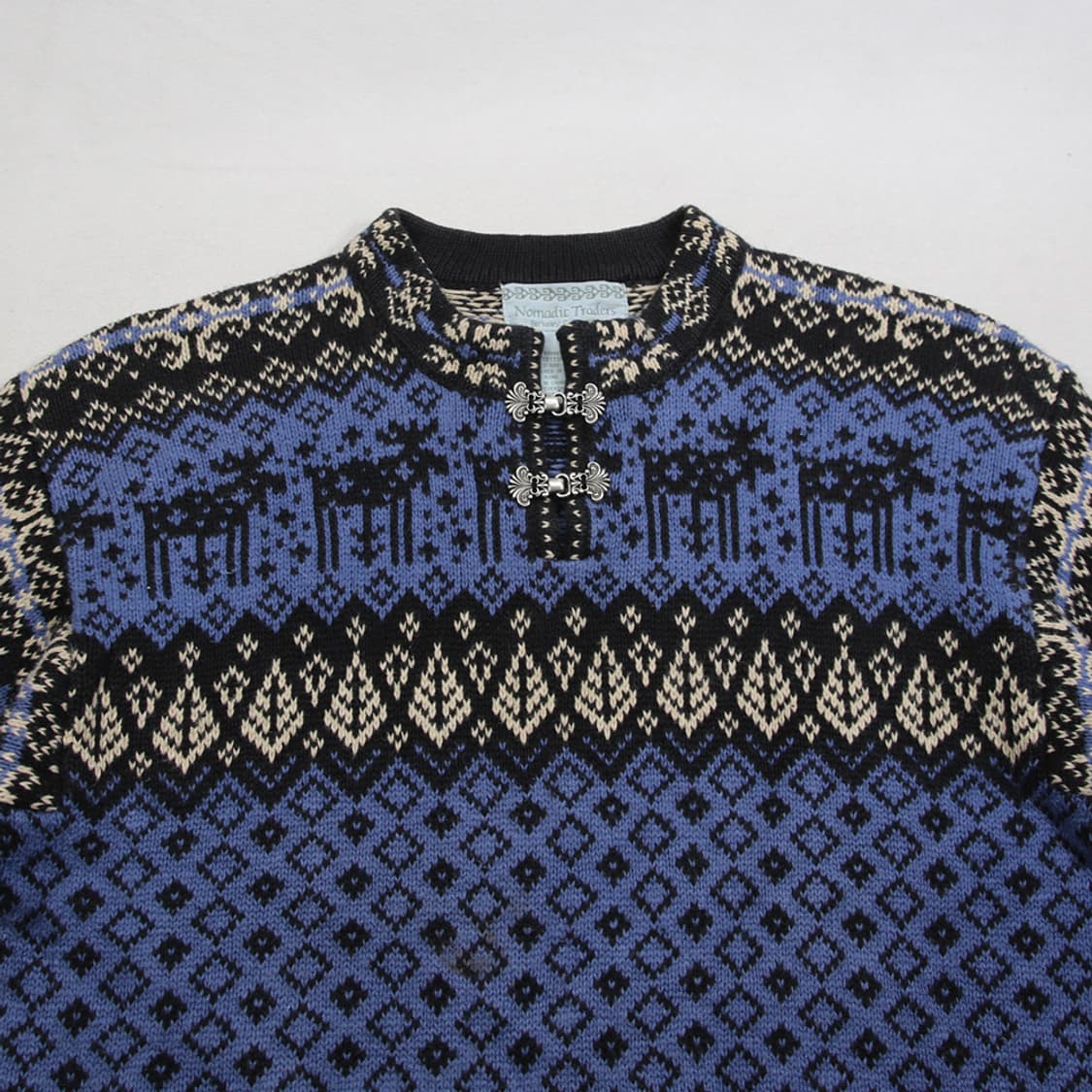 (착용컷) Nomadic Traders 노르딕 노르웨이 스웨터 (98) 상품이미지5