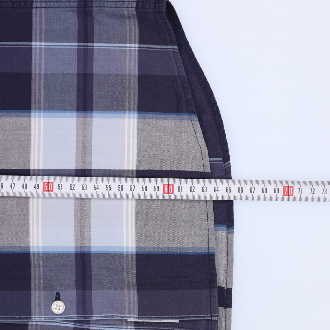 100 헤지스 노바 체크 남방 셔츠 N7580 상품이미지6