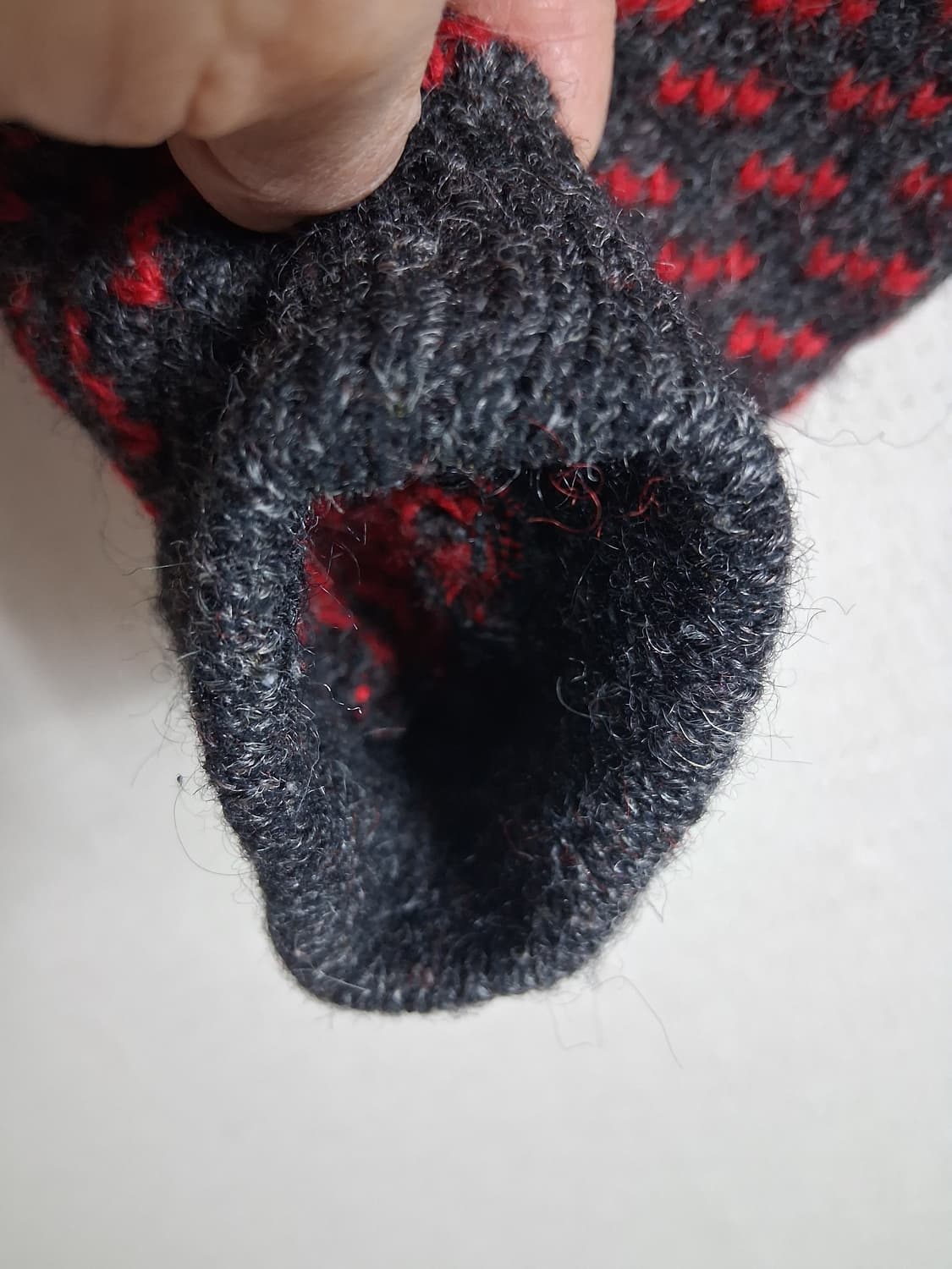 일본빈티지 노르웨이 스칸다나비아 울 스웨트 남성105. 상품이미지5