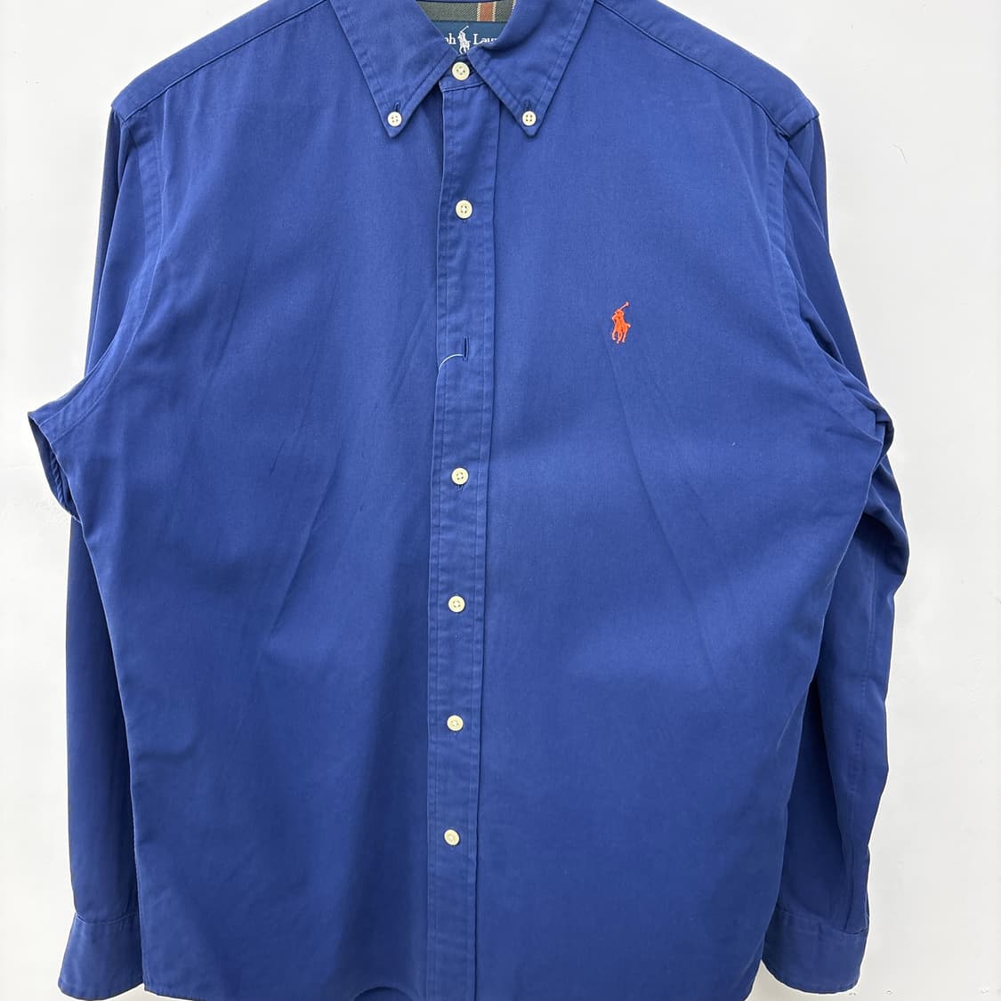 폴로 랄프로렌 네이비 긴팔 셔츠 남성 M 상품이미지2