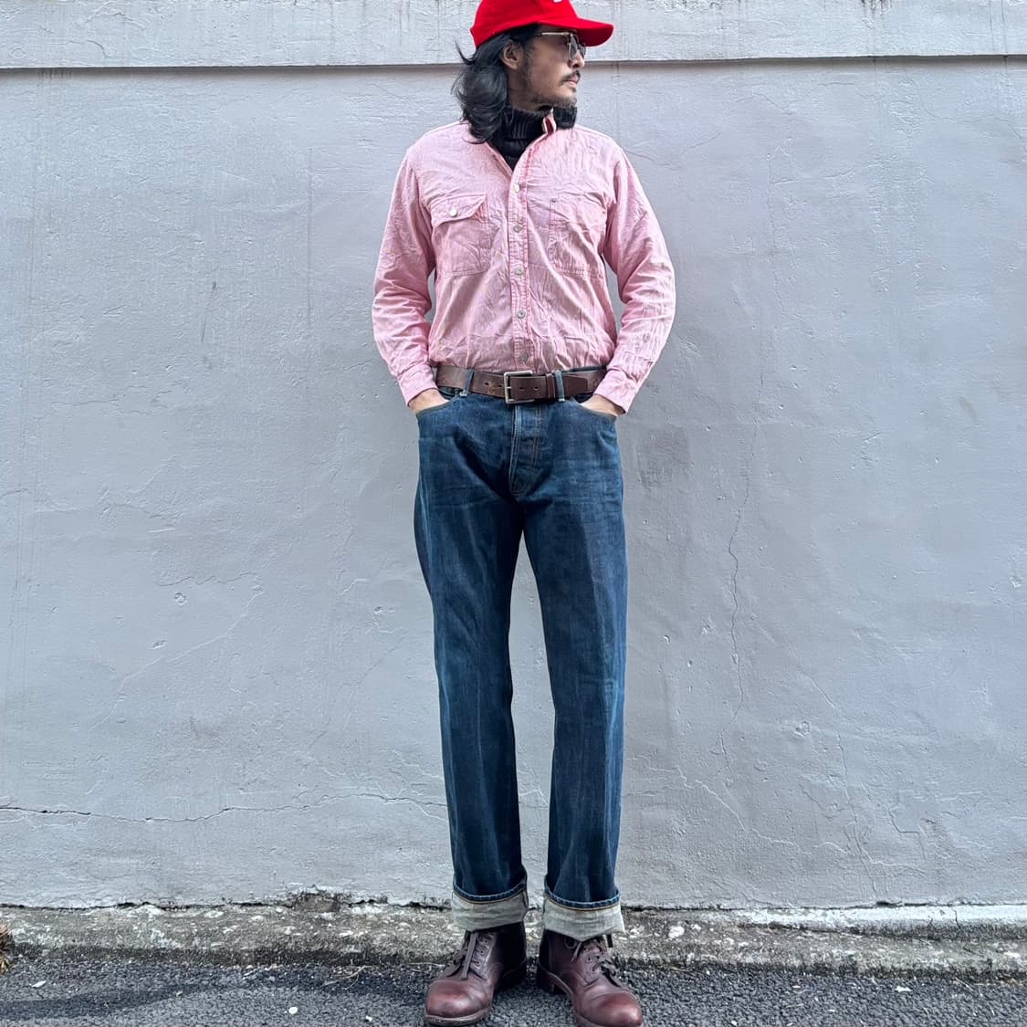 올드 폴로 랄프로렌 스트라이프 워크 셔츠 상품이미지8