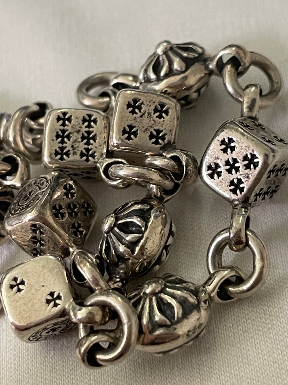 크롬하츠 다이스 팔찌 9링크 상품이미지8